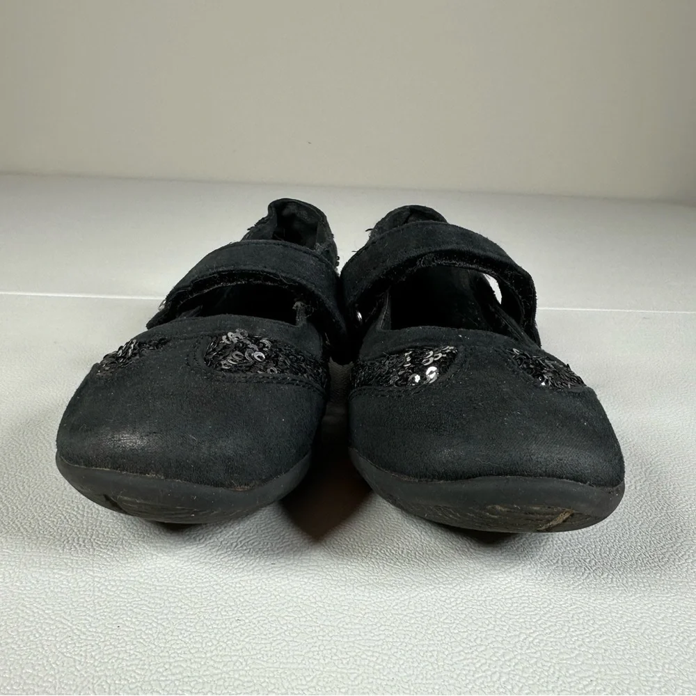Michael Kors Lil Hera Sequin & Suede Mary Jane Shoes